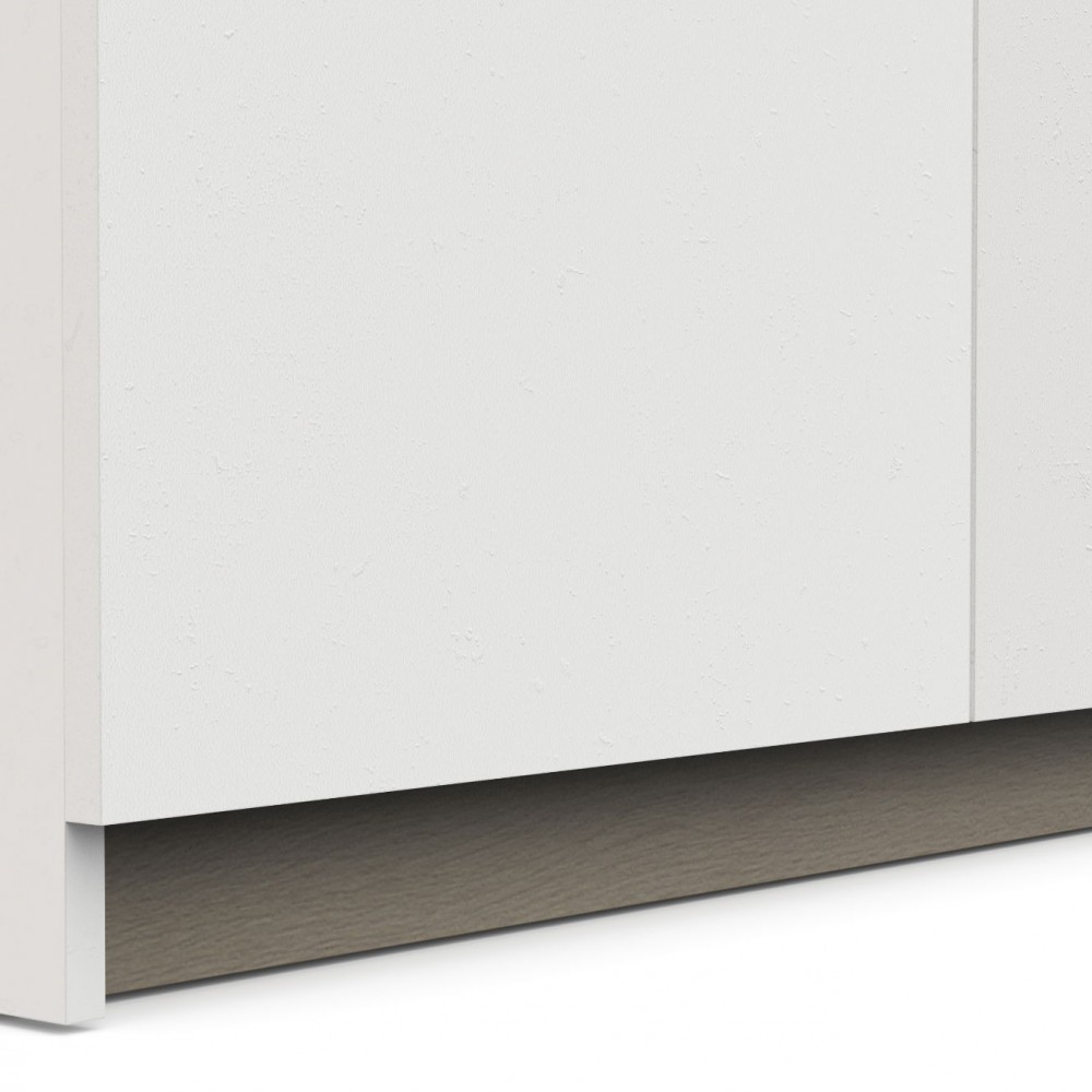 Ντουλάπα Winston τετράφυλλη -Leuko