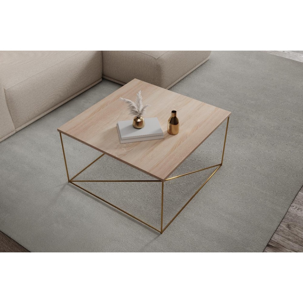 Τραπεζάκι σαλονιού Lenio-Fusiko 75x75x43