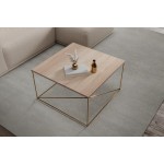 Τραπεζάκι σαλονιού Lenio-Fusiko 75x75x43