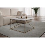 Τραπεζάκι σαλονιού Lenio-Xruso Mat 75x75x43