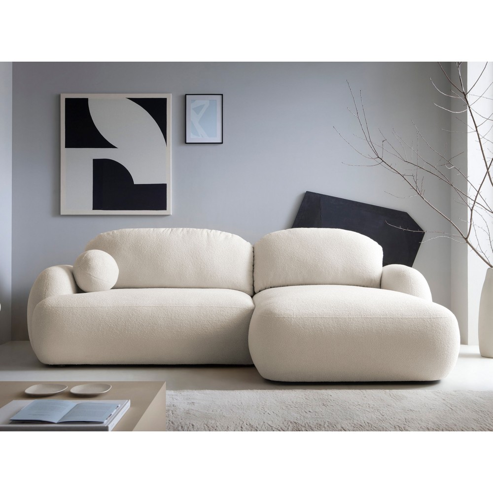 Γωνιακός καναπές Mayo-Krem-Δεξιά