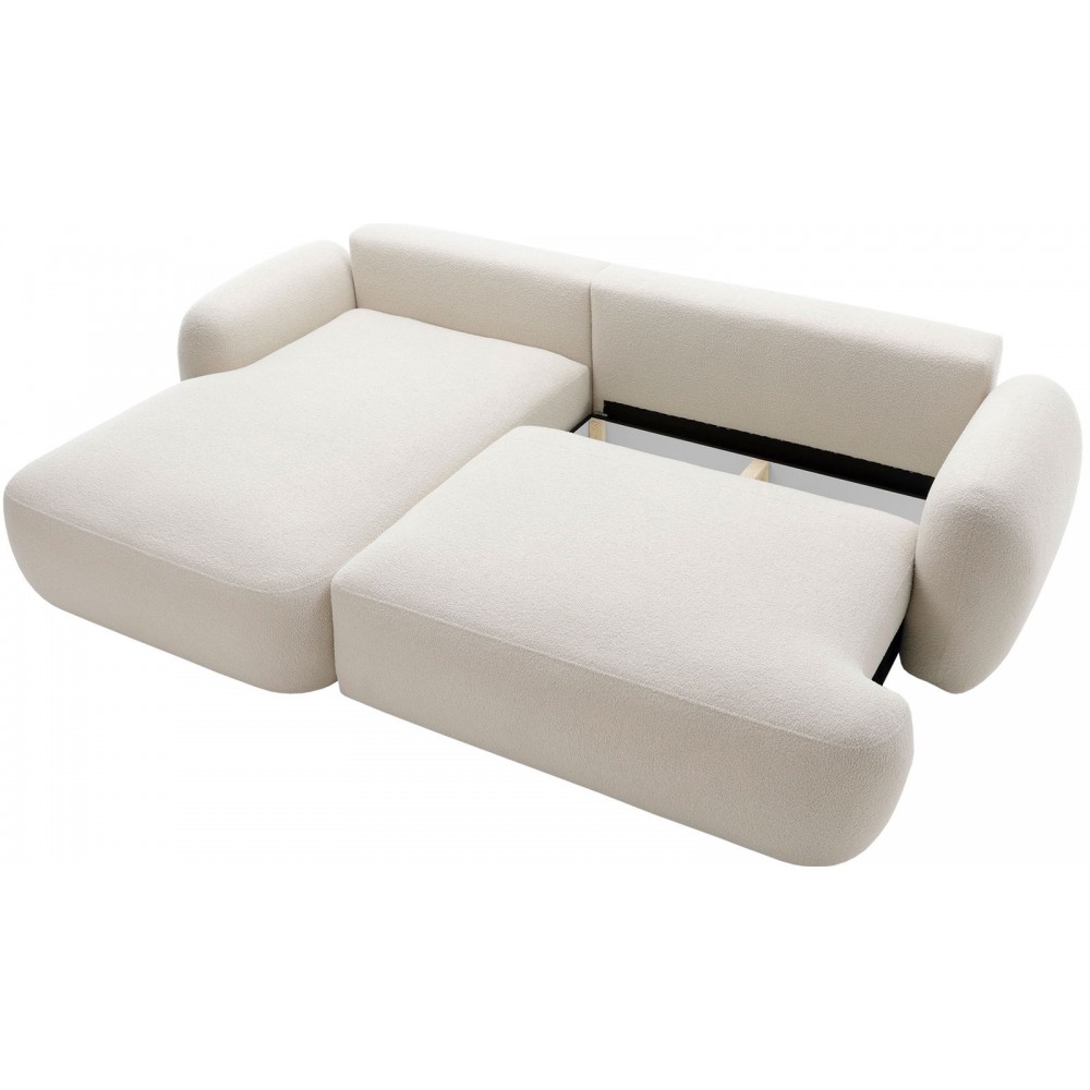 Γωνιακός καναπές Mayo-Krem-Αριστερή