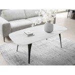 Τραπεζάκι σαλονιού Fabiola-Leuko Marmaro