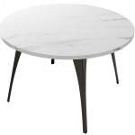 Τραπεζάκι σαλονιού Frida-Leuko Marmaro