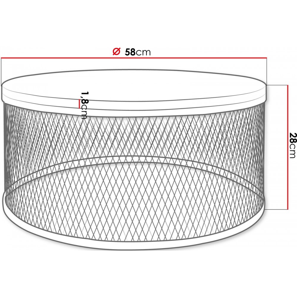 Τραπεζάκι σαλονιού Korlew-Mauro