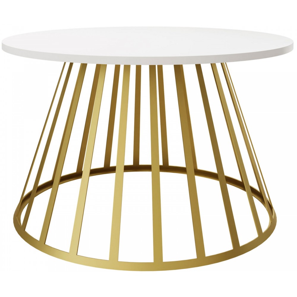 Τραπεζάκι σαλονιού Mokod-Xruso - Leuko