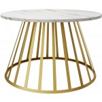 Τραπεζάκι σαλονιού Mokod-Leuko Marmaro