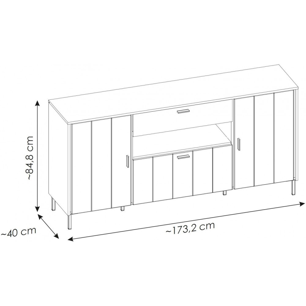 Μπουφές Sage Dab III