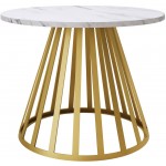 Τραπεζάκι σαλονιού Mokod-Leuko Marmaro