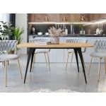 Επεκτεινόμενο τραπέζι Aura-Fusiko-Mavro