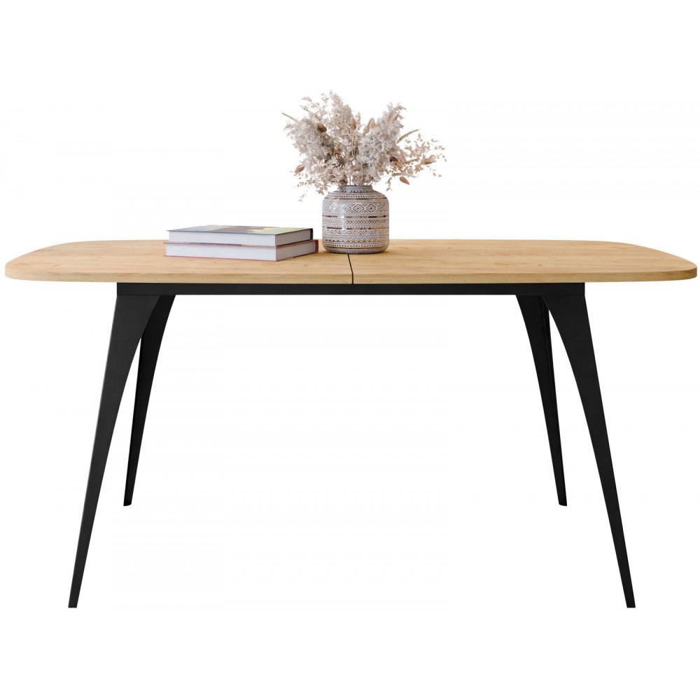 Επεκτεινόμενο τραπέζι Aura-Fusiko-Mavro