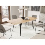 Επεκτεινόμενο τραπέζι Aura-Fusiko-Mavro