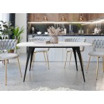 Επεκτεινόμενο τραπέζι Aura 160x90x76