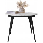 Επεκτεινόμενο τραπέζι Carmina-Leuko Marmaro