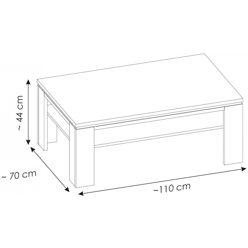 Τραπεζάκι σαλονιού Sage Dab