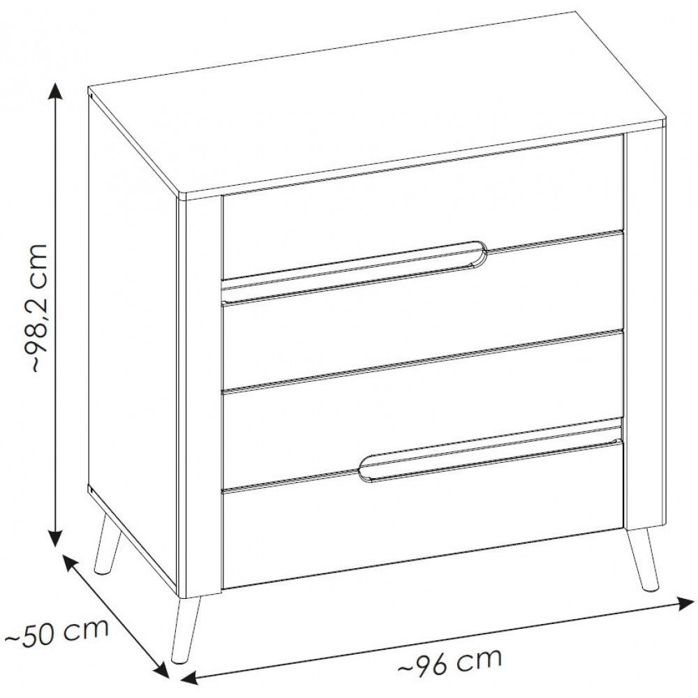 Συρταριέρα Brillo