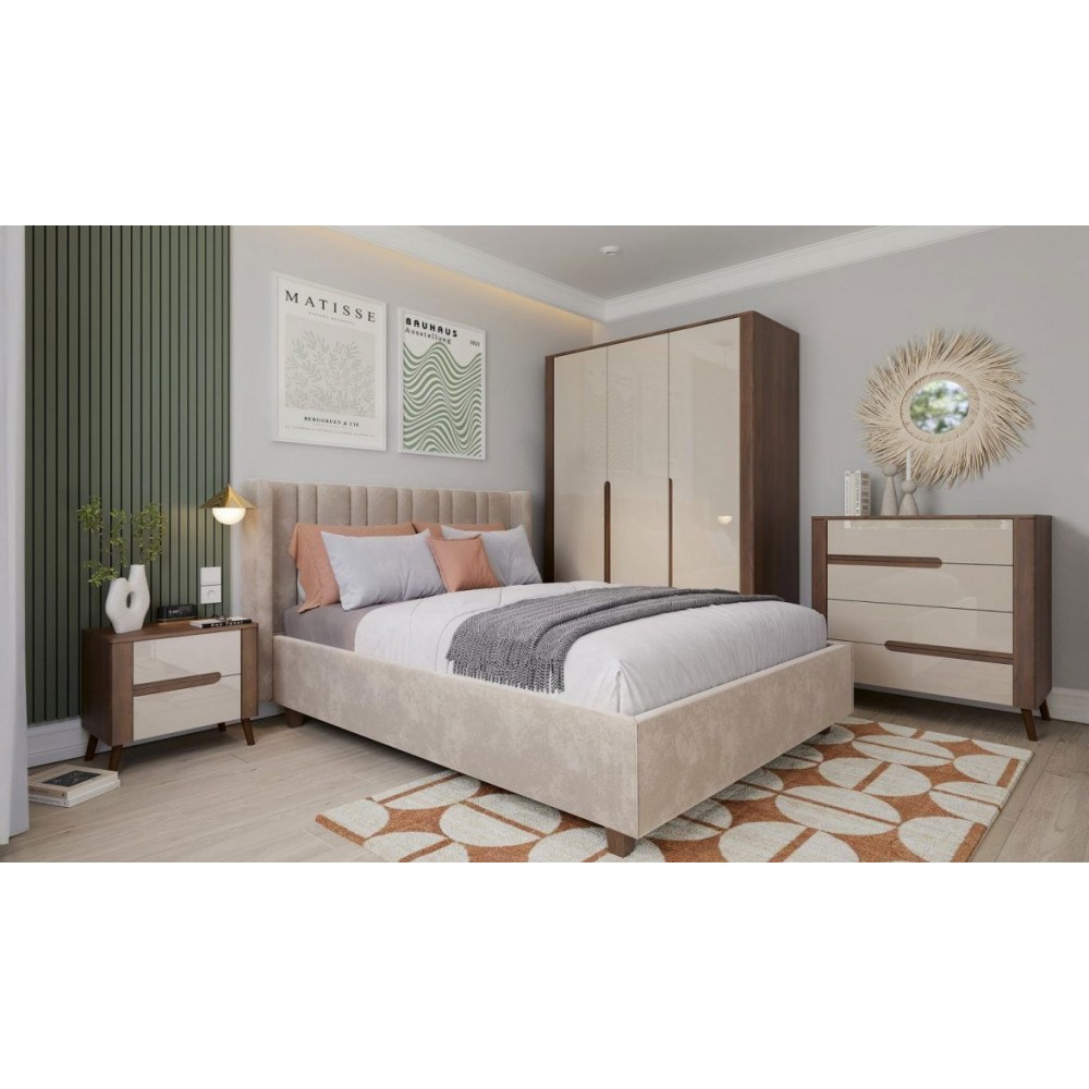 Ντουλάπα Brillo δίφυλλη