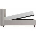 Επενδυμένο κρεβάτι Brillo-140 x 200