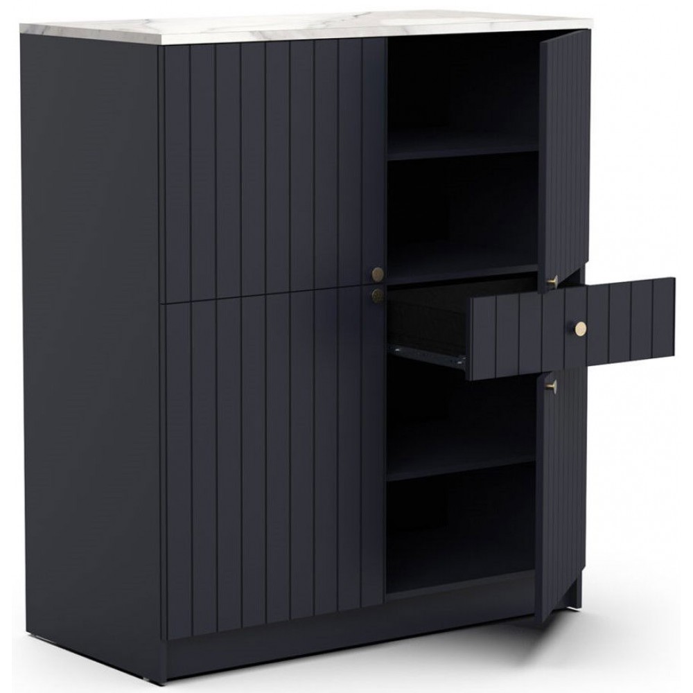 Επιδαπέδιο ντουλάπι ψηλό Midnight