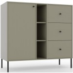 Μπουφές Code 1D-3P-Prasino 100x40.8x95