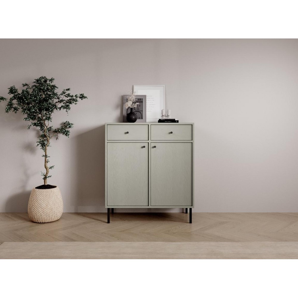 Μπουφές Code 2D2S-Prasino 83.5x40.8x95