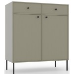 Μπουφές Code 2D2S-Prasino 83.5x40.8x95