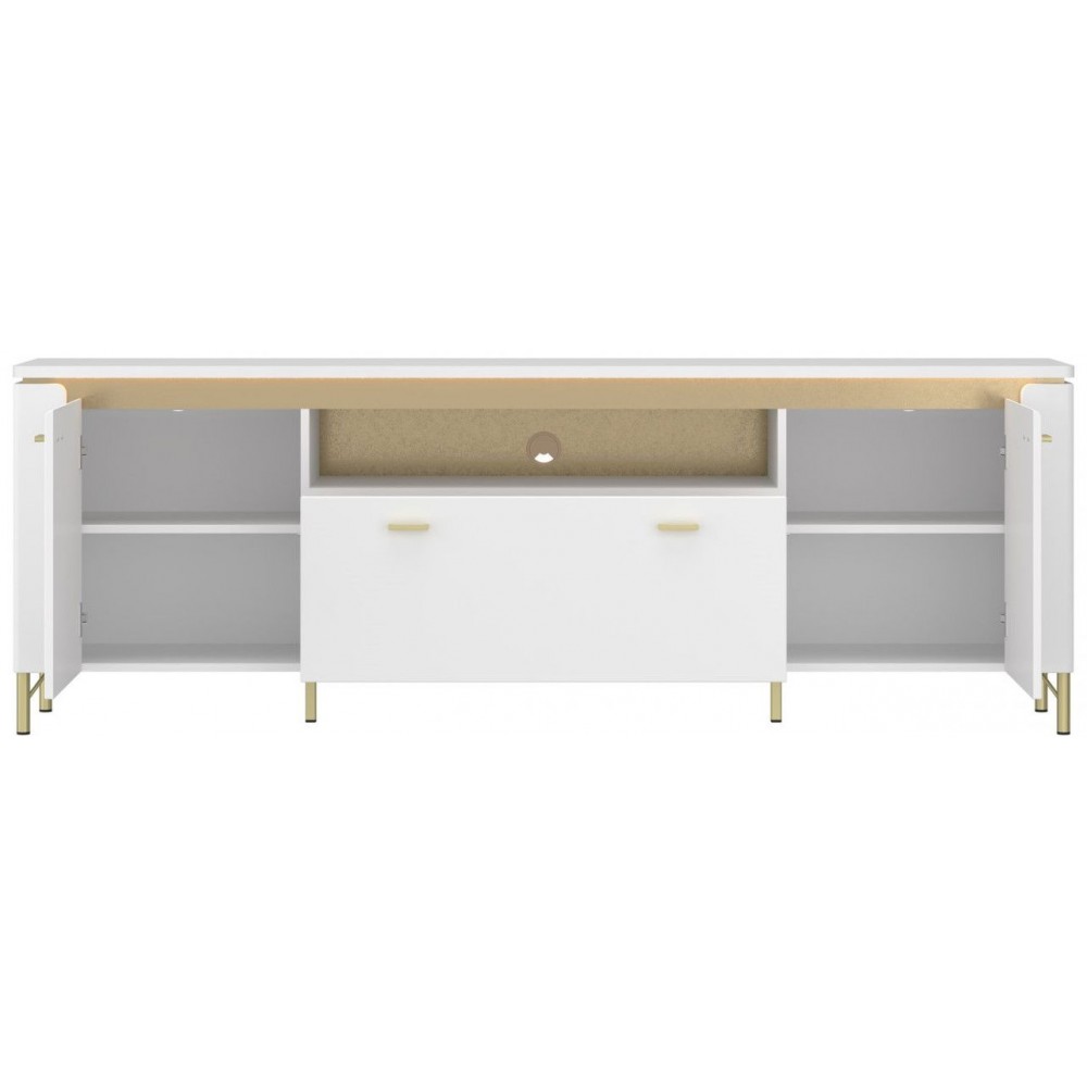 Έπιπλο τηλεόρασης Eclat II-Leuko