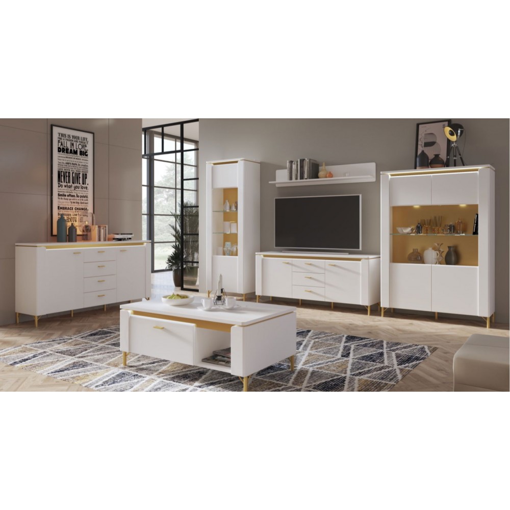 Βιτρίνα Eclat ψηλή-Leuko