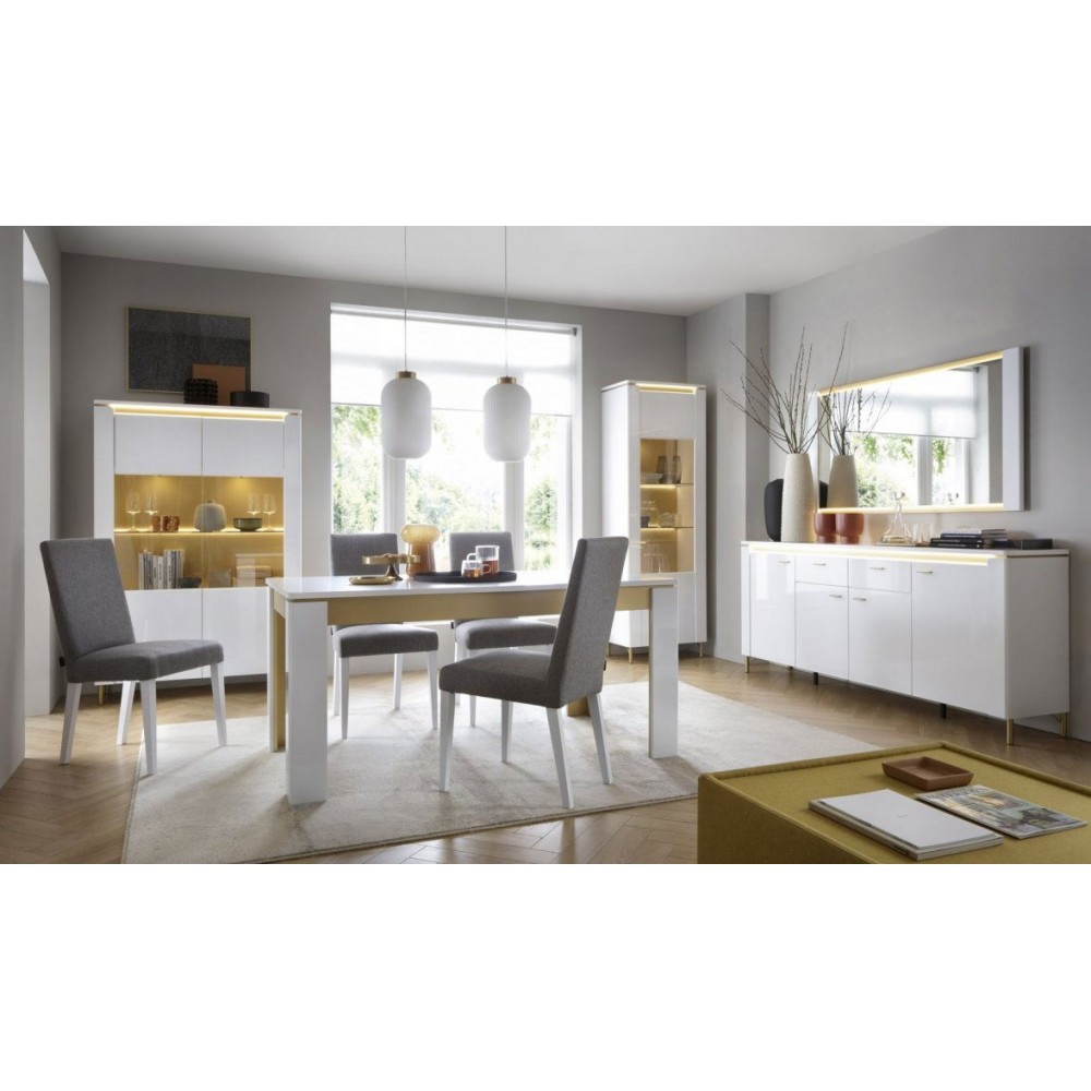 Βιτρίνα Eclat ψηλή-Leuko