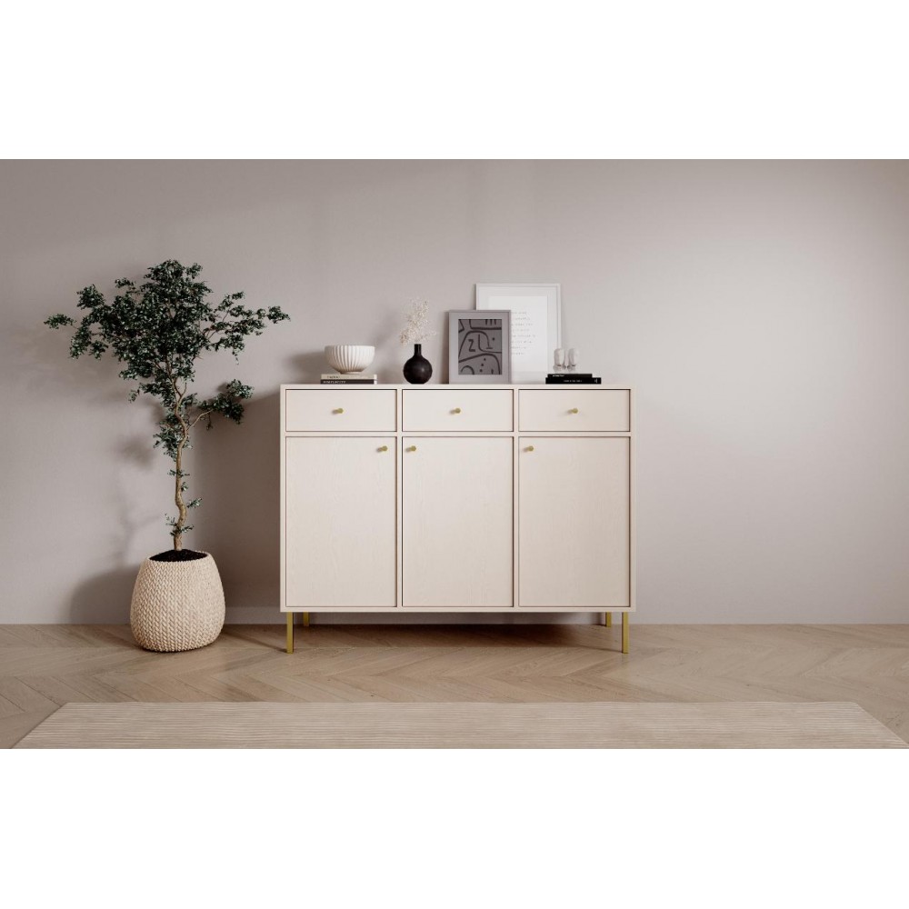 Μπουφές Code 3D3S-Mpez 124x40x95