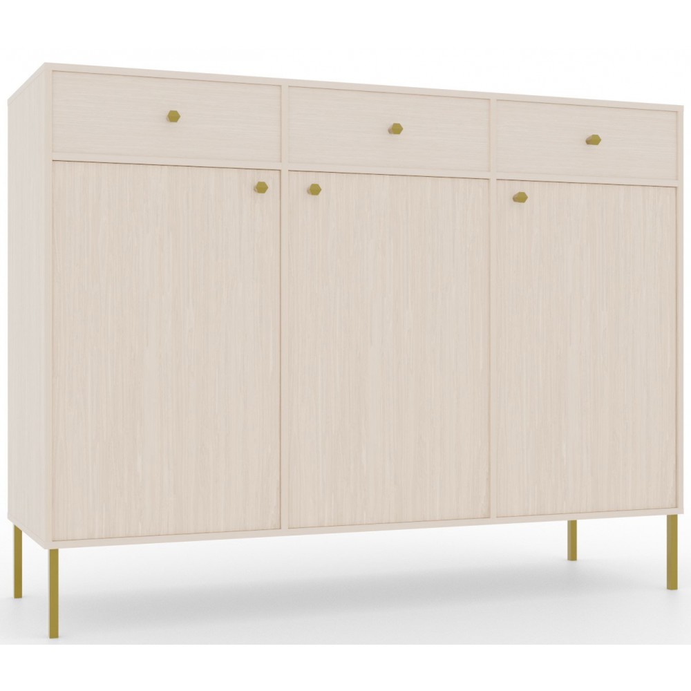Μπουφές Code 3D3S-Mpez 124x40x95