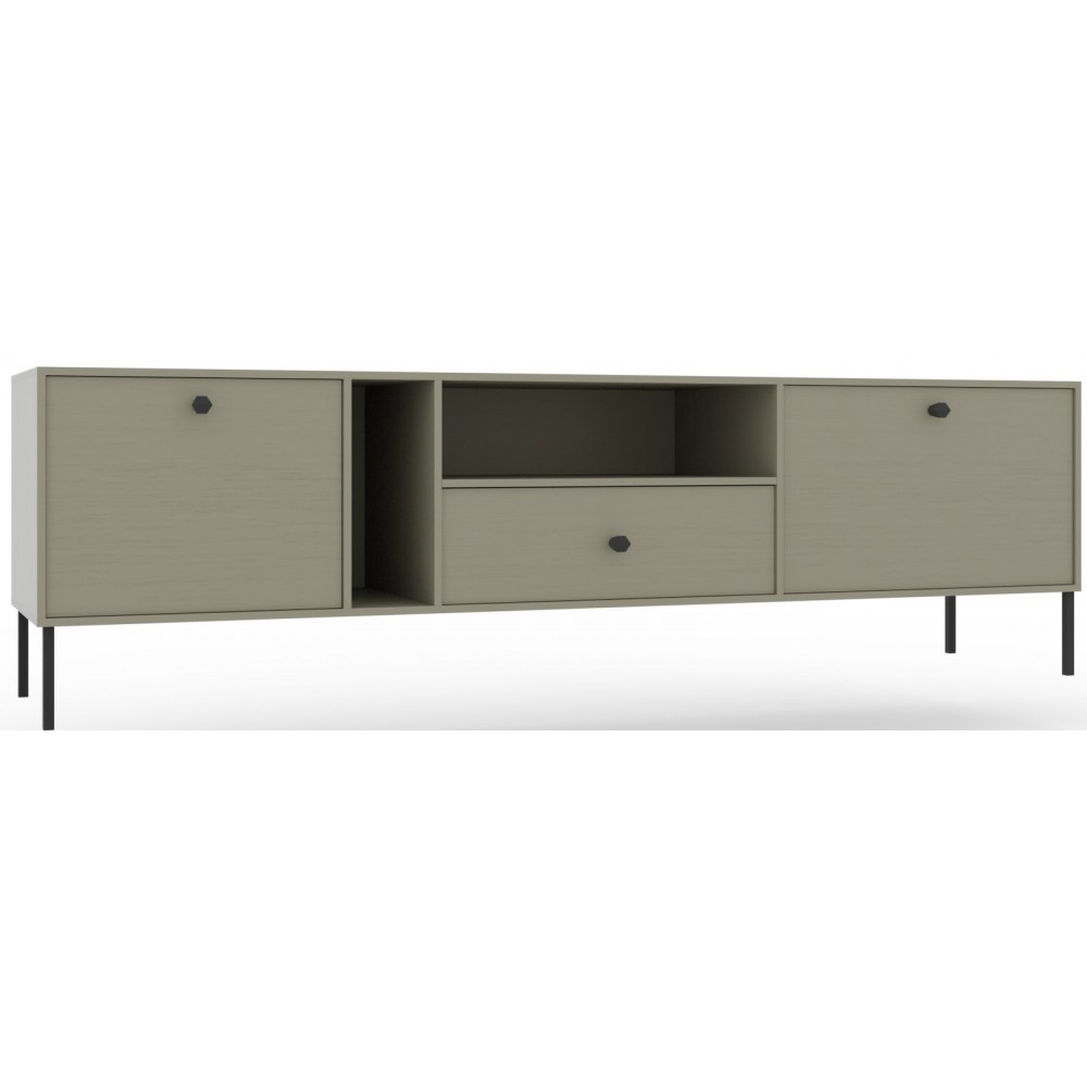 Έπιπλο τηλεόρασης Code2D1S-Prasino 180x40.8x50