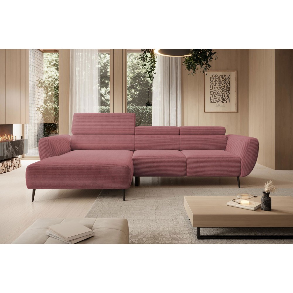 Γωνιακός καναπές Almora-Sapio milo-Αριστερή