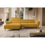 Γωνιακός καναπές Almora-Moustardi-Αριστερή