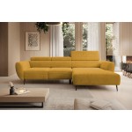 Γωνιακός καναπές Almora-Moustardi-Δεξιά