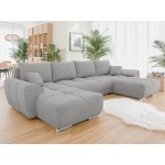 Γωνιακός καναπές Logo U-Gkri Anoixto