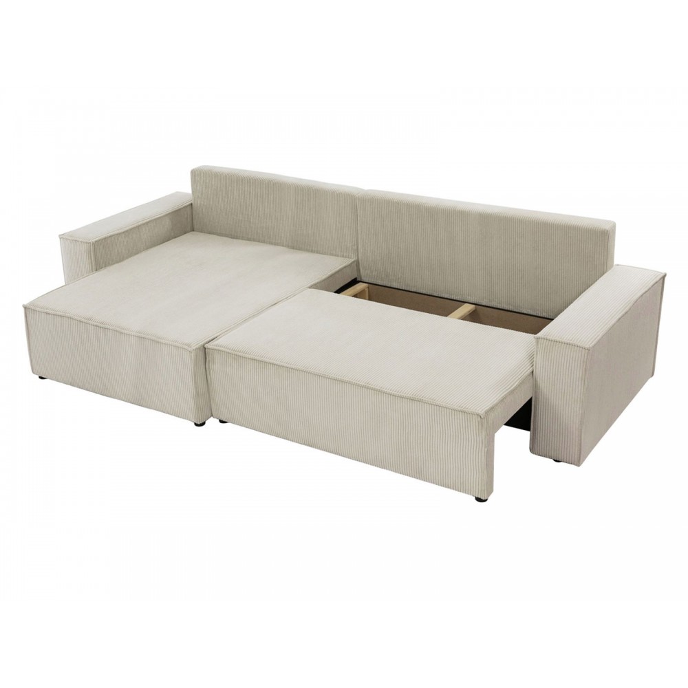 Γωνιακός καναπές Karl Maxi-Ekrou