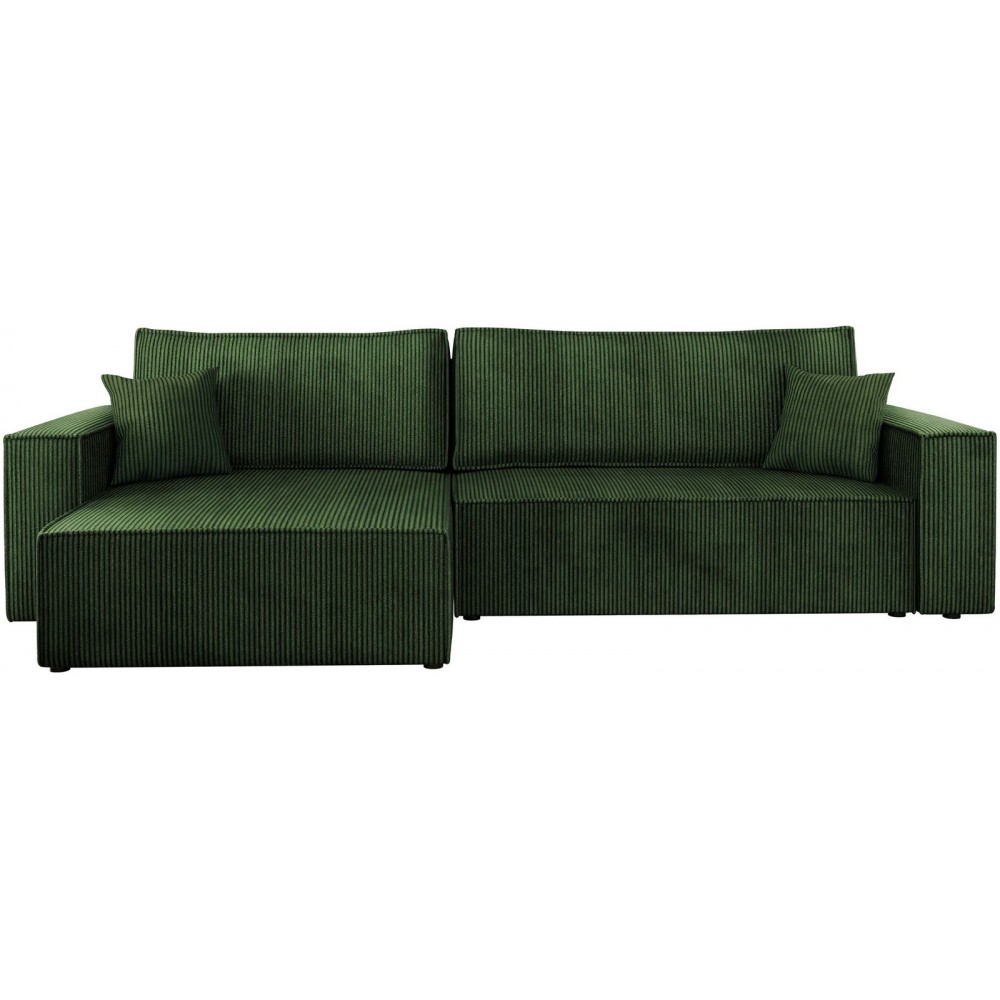 Γωνιακός καναπές Karl Maxi-Prasino