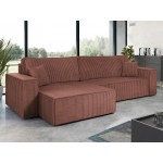 Γωνιακός καναπές Karl Maxi-Mporntw