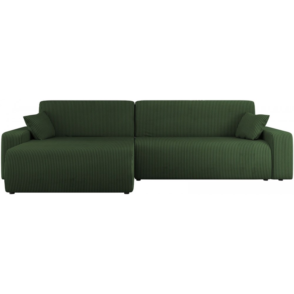 Γωνιακός καναπές Piano-Prasino