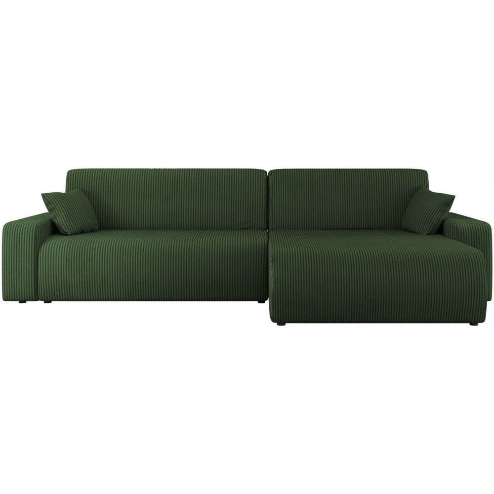 Γωνιακός καναπές Piano-Prasino