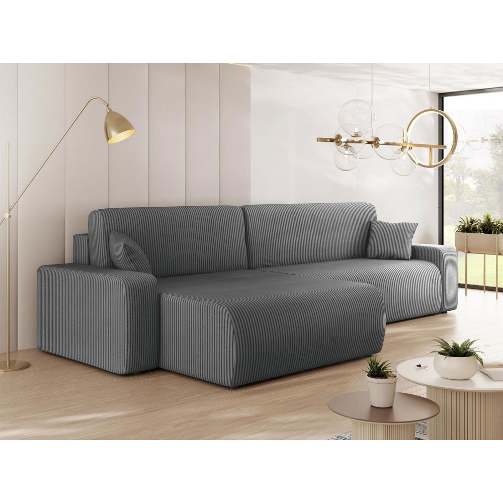 Γωνιακός καναπές Piano-Anthraki