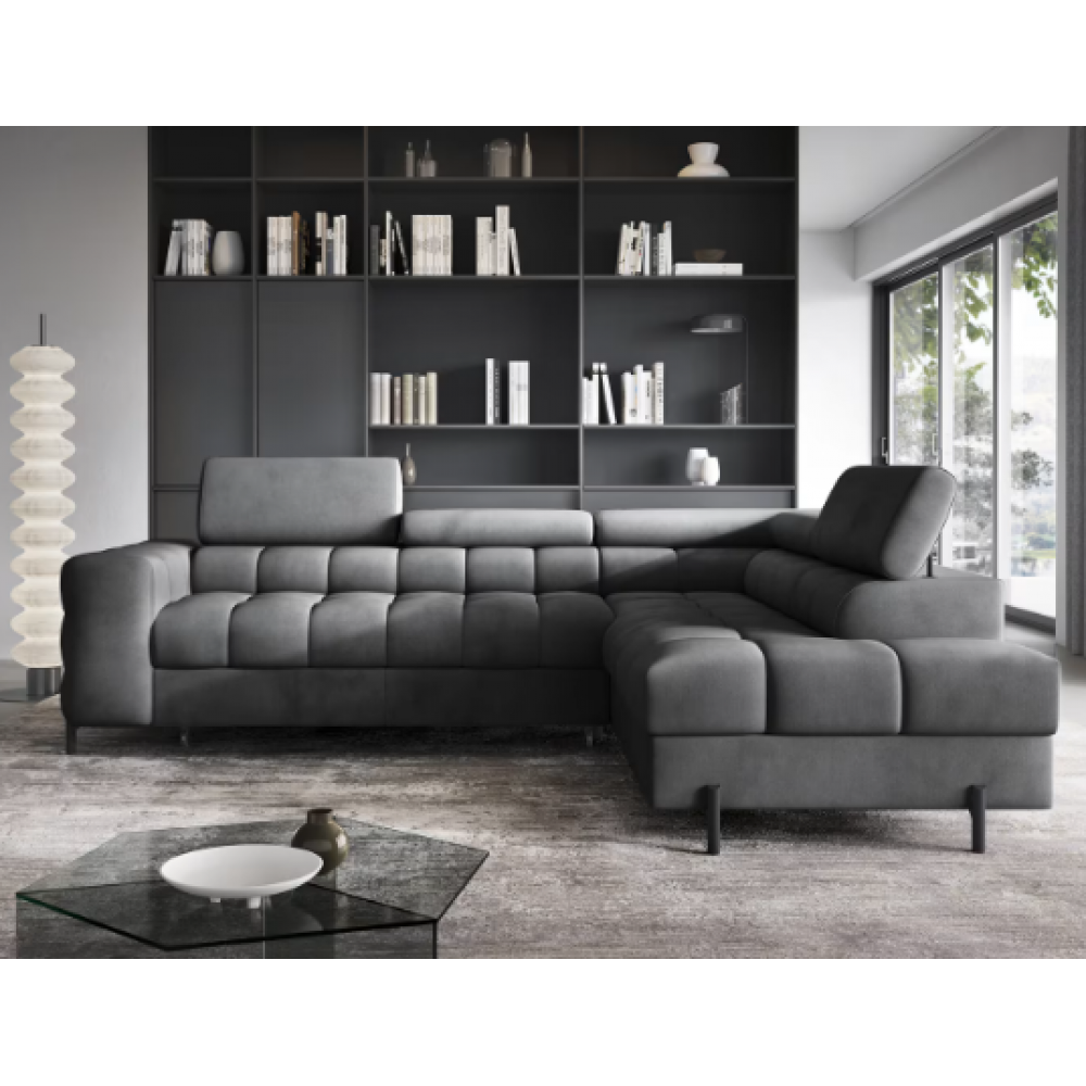 Γωνιακός καναπές Ferucce-Anthraki-Δεξιά