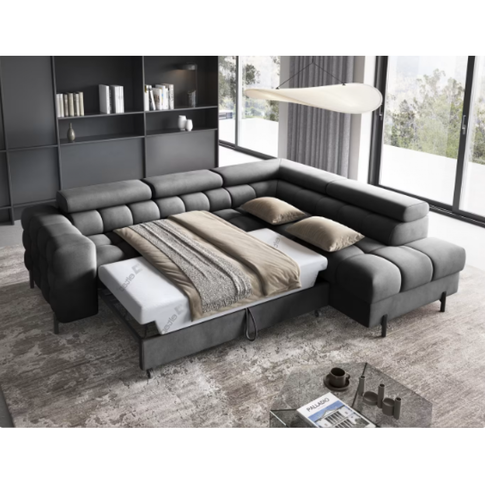 Γωνιακός καναπές Ferucce-Anthraki-Δεξιά