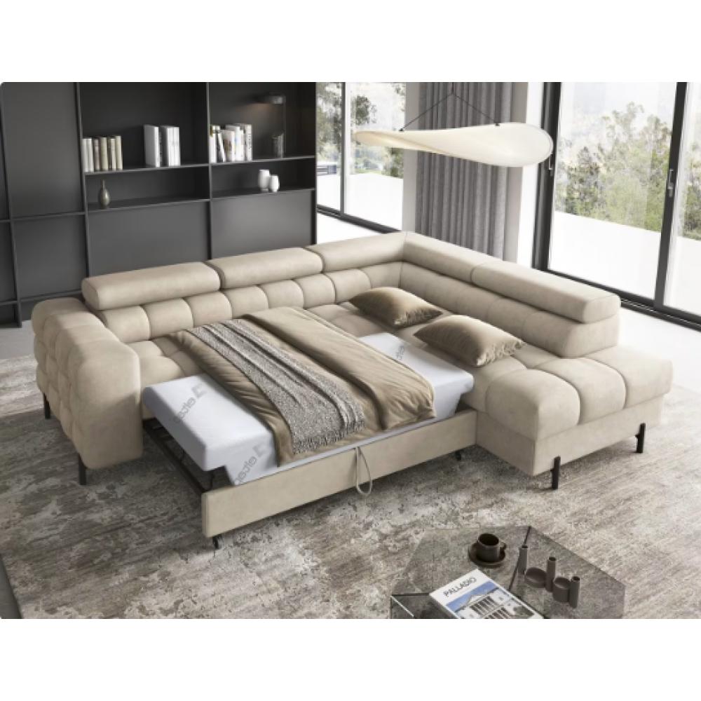 Γωνιακός καναπές Ferucce-Mpez-Δεξιά