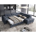 Γωνιακός καναπές Ferucce-Mple Skouro-Δεξιά