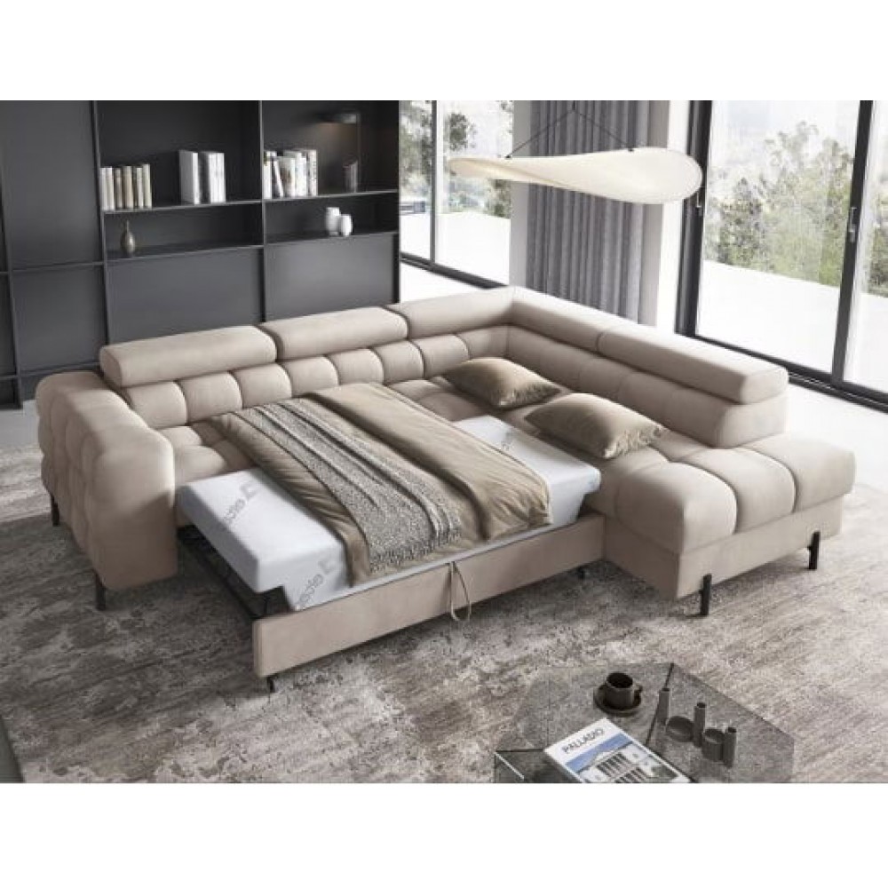 Γωνιακός καναπές Ferucce-Ekrou-Δεξιά