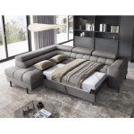 Γωνιακός καναπές Ferucce-Gkri Skouro-Αριστερή