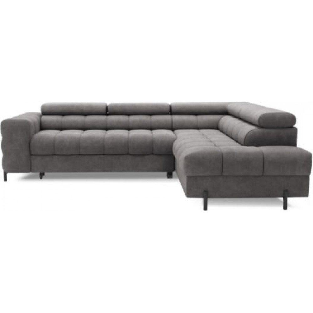 Γωνιακός καναπές Ferucce-Gkri Skouro-Δεξιά