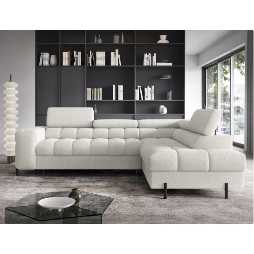 Γωνιακός καναπές Ferucce-Leuko-Δεξιά